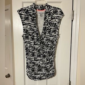 H & M sleeveless wrap top